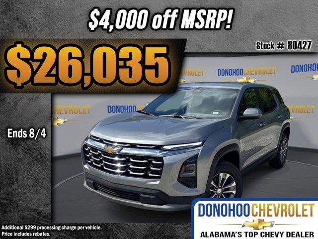 new 2026 Chevrolet Equinox car, priced at $26,035
