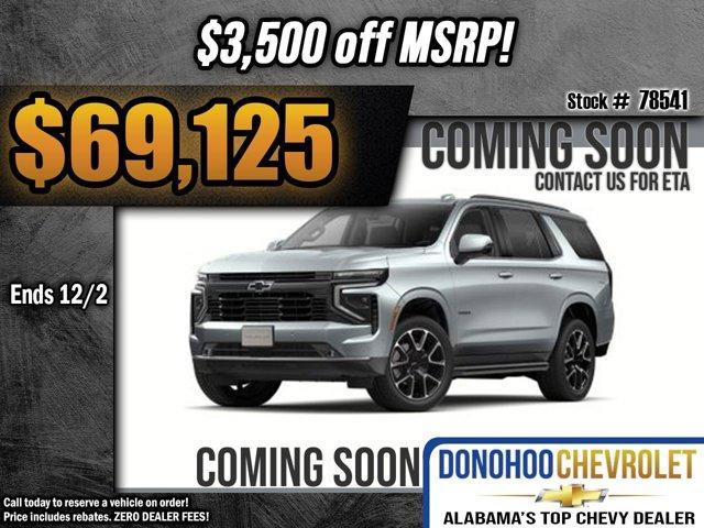 new 2025 Chevrolet Tahoe car, priced at $69,125