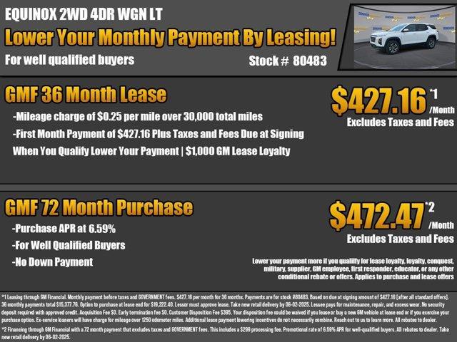 new 2026 Chevrolet Equinox car, priced at $28,035
