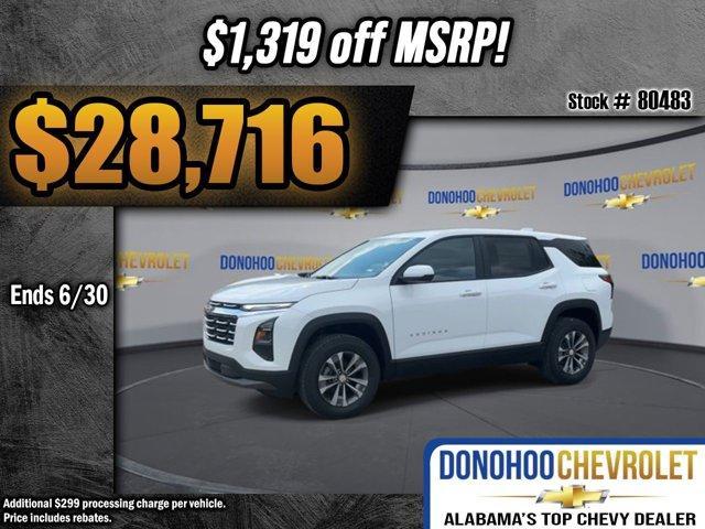 new 2026 Chevrolet Equinox car, priced at $28,716