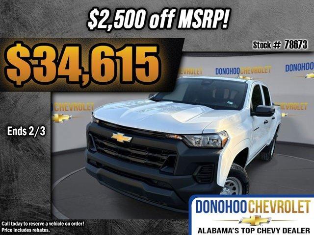 new 2024 Chevrolet Colorado car, priced at $34,615