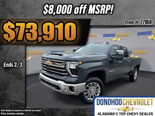 new 2025 Chevrolet Silverado 2500 car, priced at $73,910