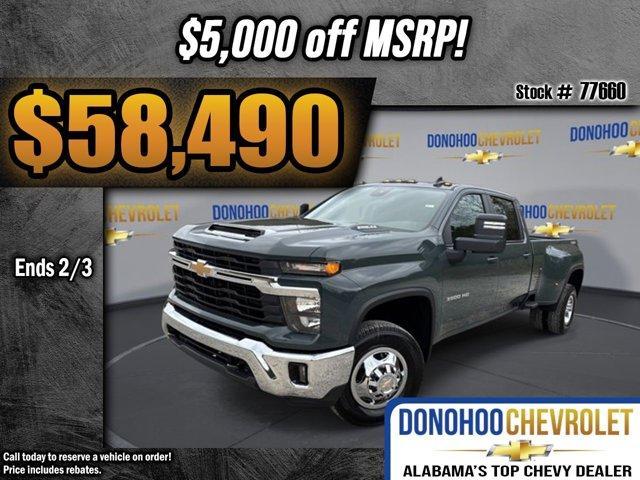 new 2025 Chevrolet Silverado 3500 car, priced at $58,490