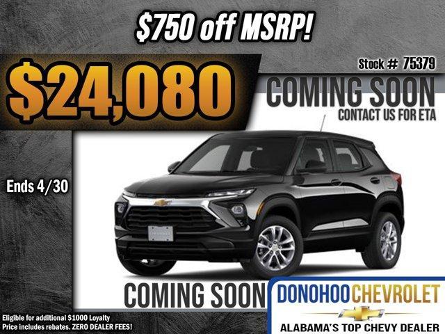 new 2024 Chevrolet TrailBlazer car, priced at $24,080