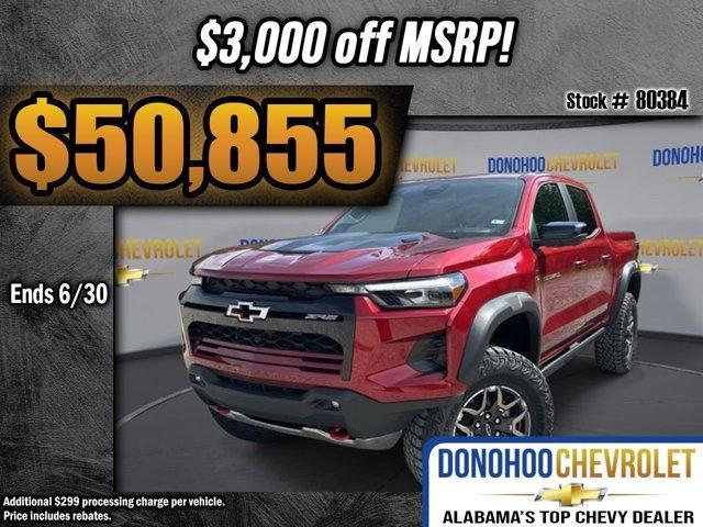 new 2025 Chevrolet Colorado car, priced at $50,855