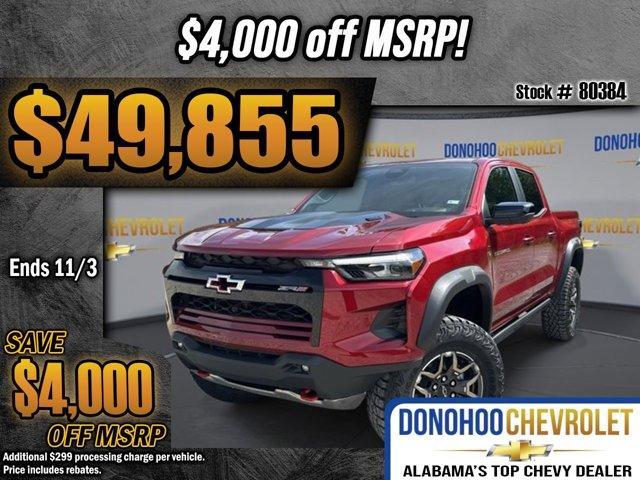 new 2025 Chevrolet Colorado car, priced at $49,855