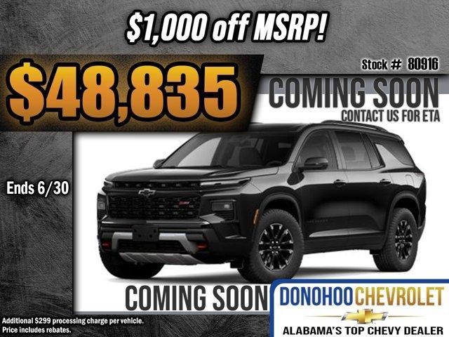 new 2025 Chevrolet Traverse car, priced at $48,835