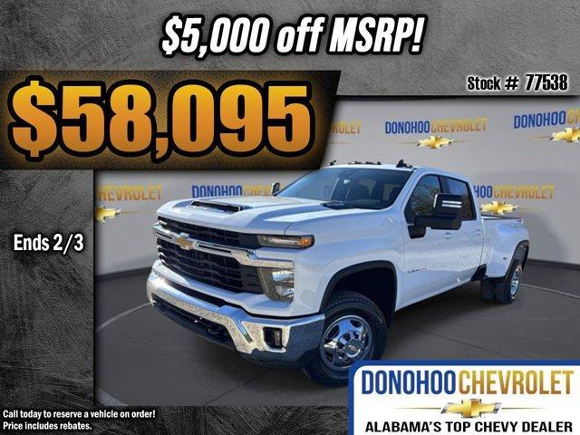 new 2025 Chevrolet Silverado 3500 car, priced at $58,095