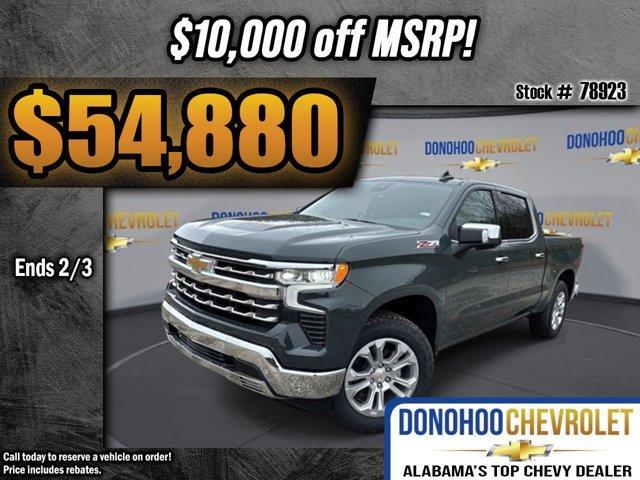 new 2025 Chevrolet Silverado 1500 car, priced at $54,880