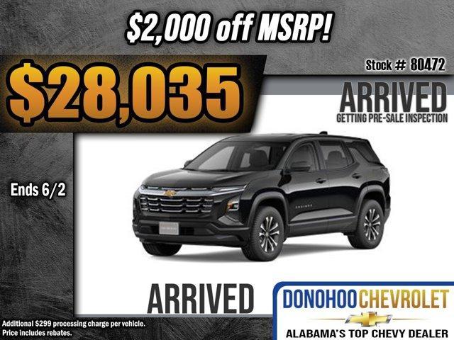 new 2026 Chevrolet Equinox car, priced at $28,035
