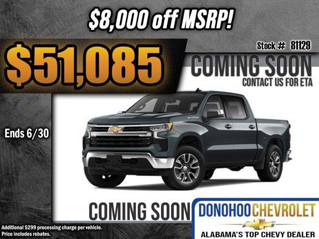 new 2025 Chevrolet Silverado 1500 car, priced at $51,085