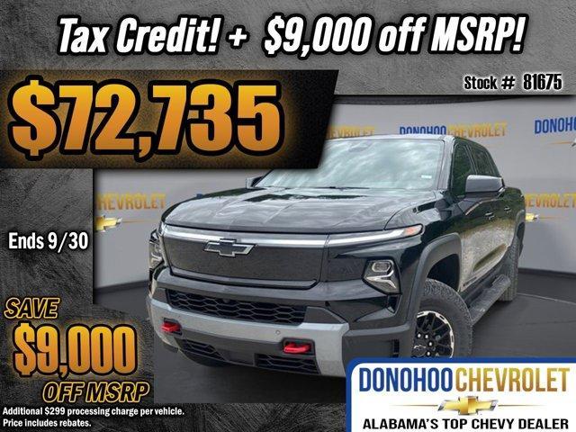 new 2026 Chevrolet Silverado EV car, priced at $72,735