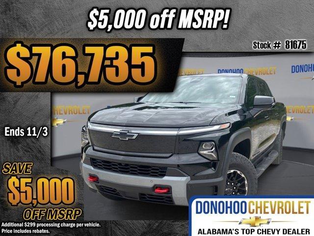 new 2026 Chevrolet Silverado EV car, priced at $76,735
