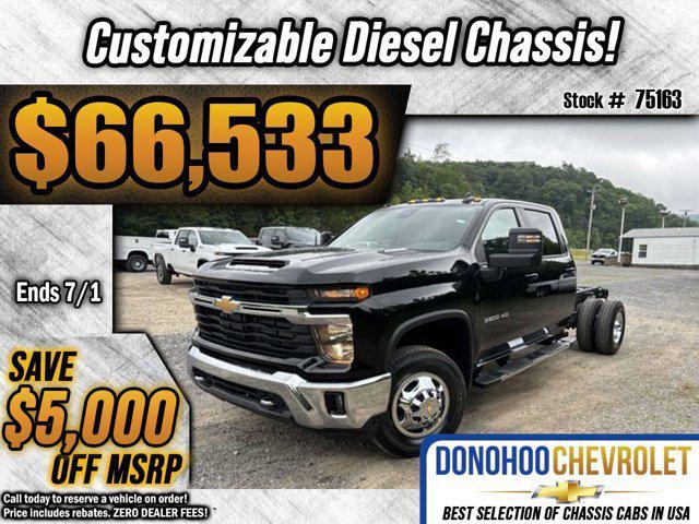 new 2024 Chevrolet Silverado 3500 car, priced at $66,533