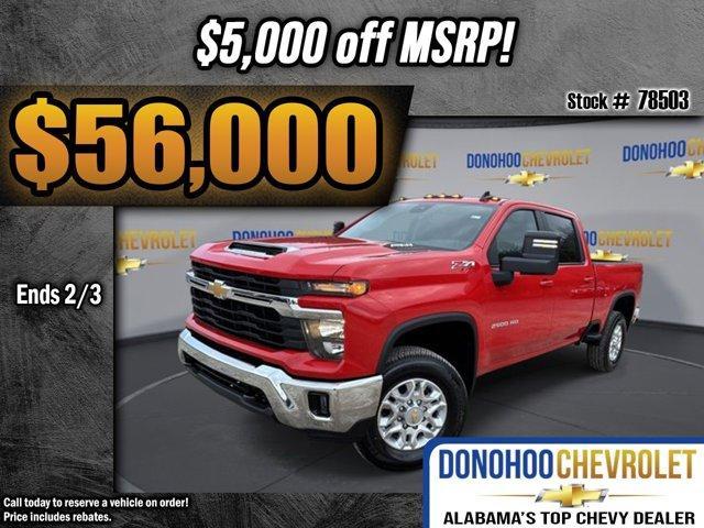 new 2025 Chevrolet Silverado 2500 car, priced at $56,000