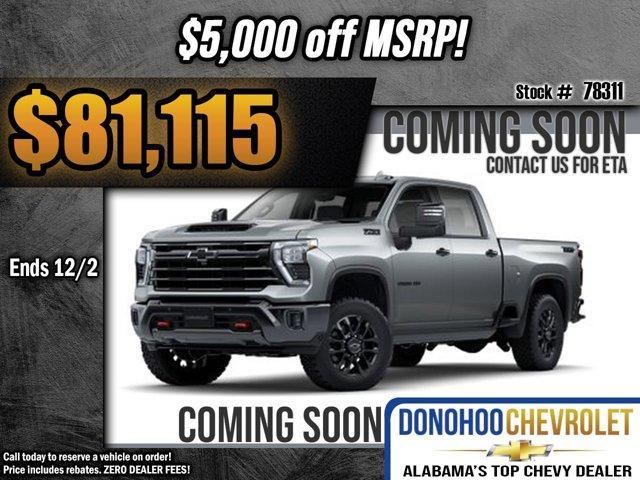 new 2025 Chevrolet Silverado 2500 car, priced at $81,115