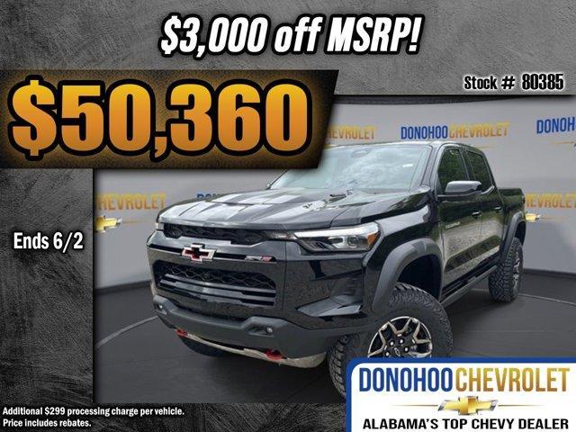 new 2025 Chevrolet Colorado car, priced at $50,360
