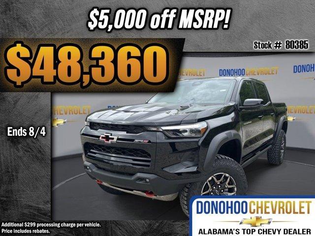 new 2025 Chevrolet Colorado car, priced at $48,360