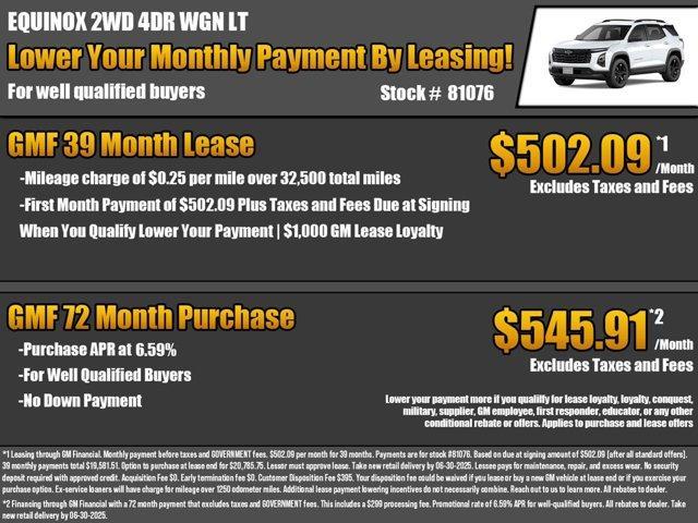 new 2026 Chevrolet Equinox car, priced at $32,393