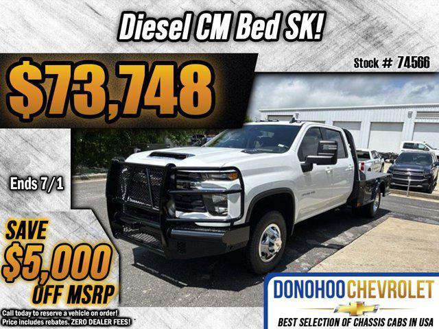 new 2024 Chevrolet Silverado 3500 car, priced at $73,748