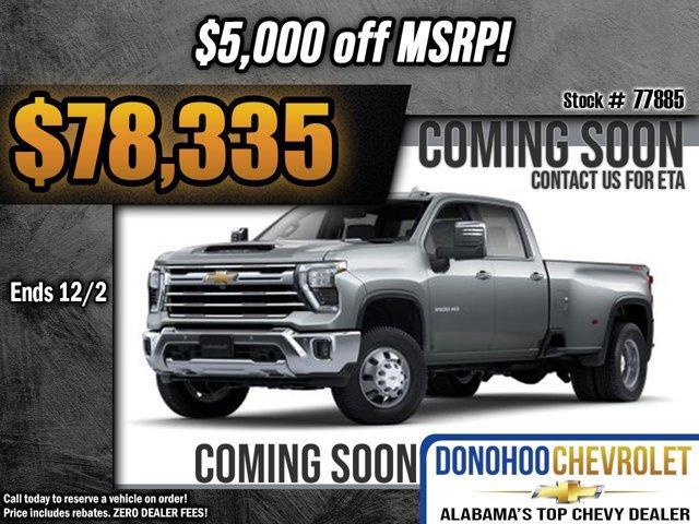 new 2025 Chevrolet Silverado 3500 car, priced at $78,335