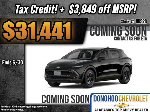 new 2025 Chevrolet Equinox EV car, priced at $31,441