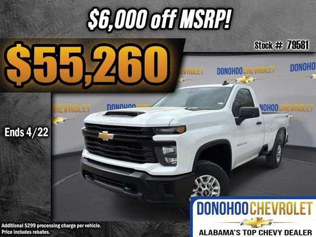 new 2025 Chevrolet Silverado 2500 car, priced at $55,260