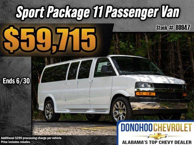 new 2025 Chevrolet Express 2500 car, priced at $59,715