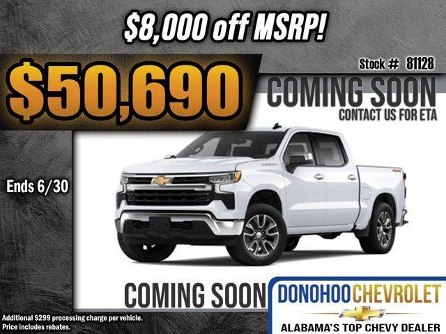 new 2025 Chevrolet Silverado 1500 car, priced at $50,690