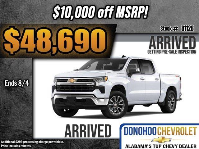 new 2025 Chevrolet Silverado 1500 car, priced at $48,690