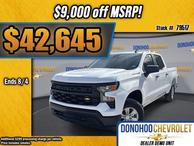 new 2025 Chevrolet Silverado 1500 car, priced at $42,645