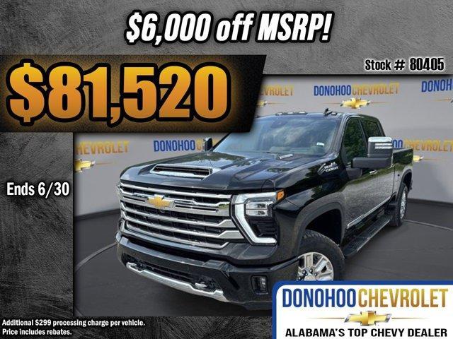 new 2025 Chevrolet Silverado 2500 car, priced at $81,520
