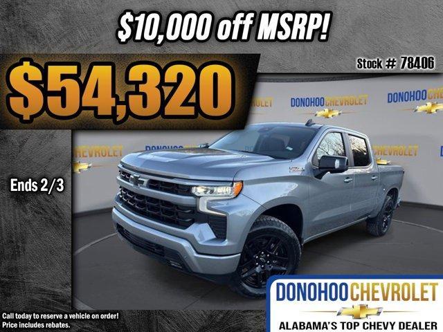 new 2025 Chevrolet Silverado 1500 car, priced at $54,320