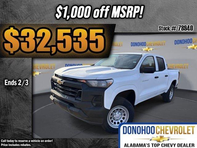 new 2025 Chevrolet Colorado car, priced at $32,535