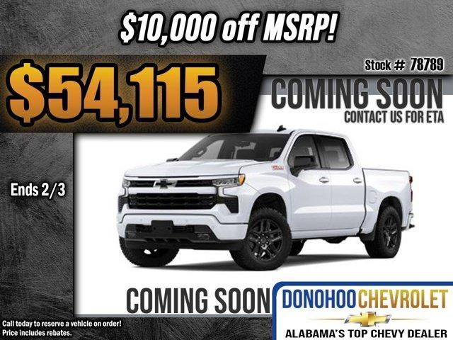 new 2025 Chevrolet Silverado 1500 car, priced at $54,115