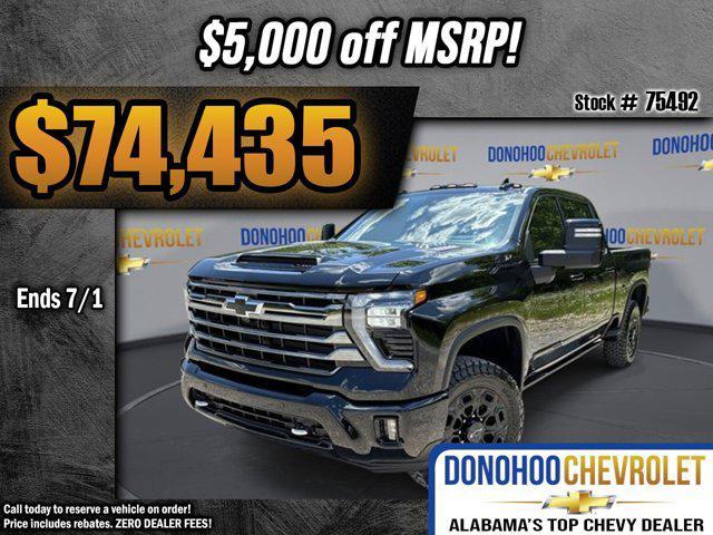 new 2024 Chevrolet Silverado 2500 car, priced at $74,435