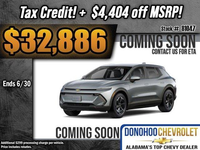new 2025 Chevrolet Equinox EV car, priced at $32,886