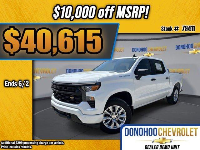 new 2025 Chevrolet Silverado 1500 car, priced at $40,615