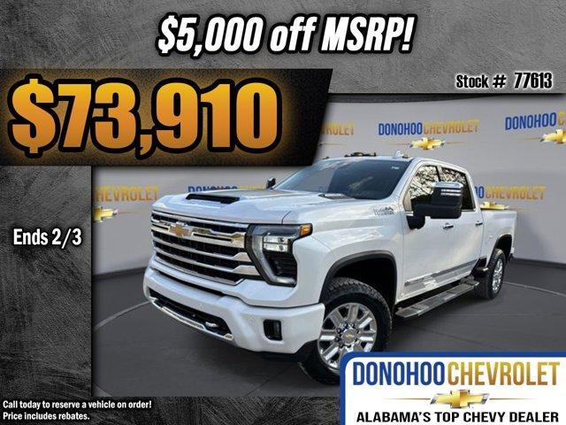 new 2025 Chevrolet Silverado 2500 car, priced at $73,910