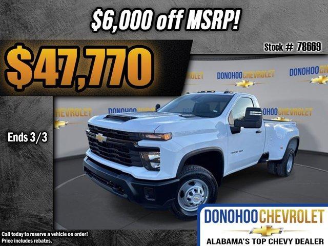 new 2025 Chevrolet Silverado 3500 car, priced at $47,770