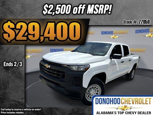 new 2024 Chevrolet Colorado car, priced at $29,400