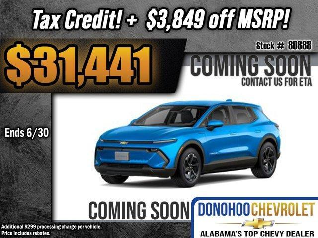 new 2025 Chevrolet Equinox EV car, priced at $31,441
