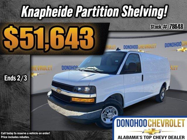 new 2024 Chevrolet Express 2500 car, priced at $51,643