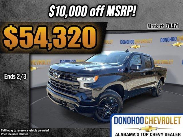 new 2025 Chevrolet Silverado 1500 car, priced at $54,320