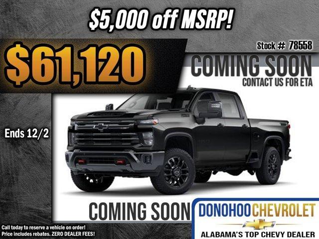 new 2025 Chevrolet Silverado 2500 car, priced at $61,120