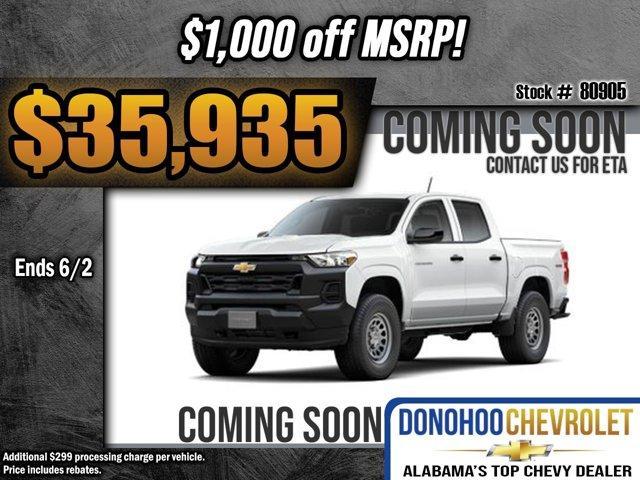 new 2025 Chevrolet Colorado car, priced at $35,935