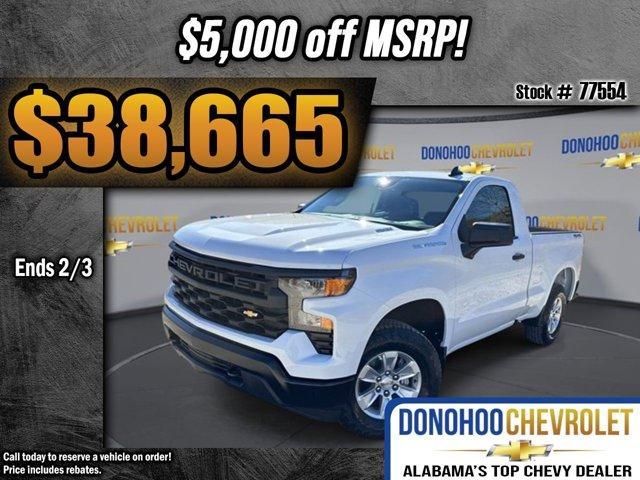 new 2025 Chevrolet Silverado 1500 car, priced at $38,665