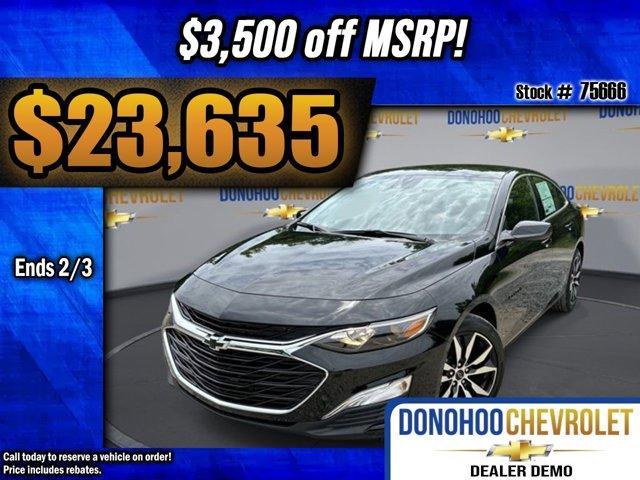 used 2024 Chevrolet Malibu car, priced at $23,635