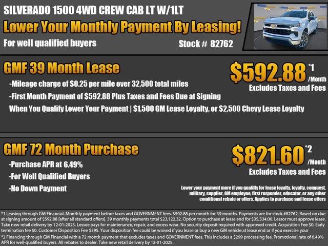 new 2026 Chevrolet Silverado 1500 car, priced at $48,890