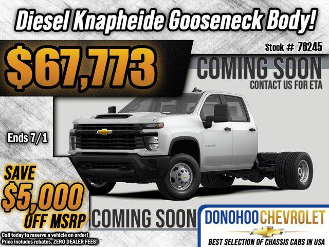 new 2024 Chevrolet Silverado 3500 car, priced at $67,773